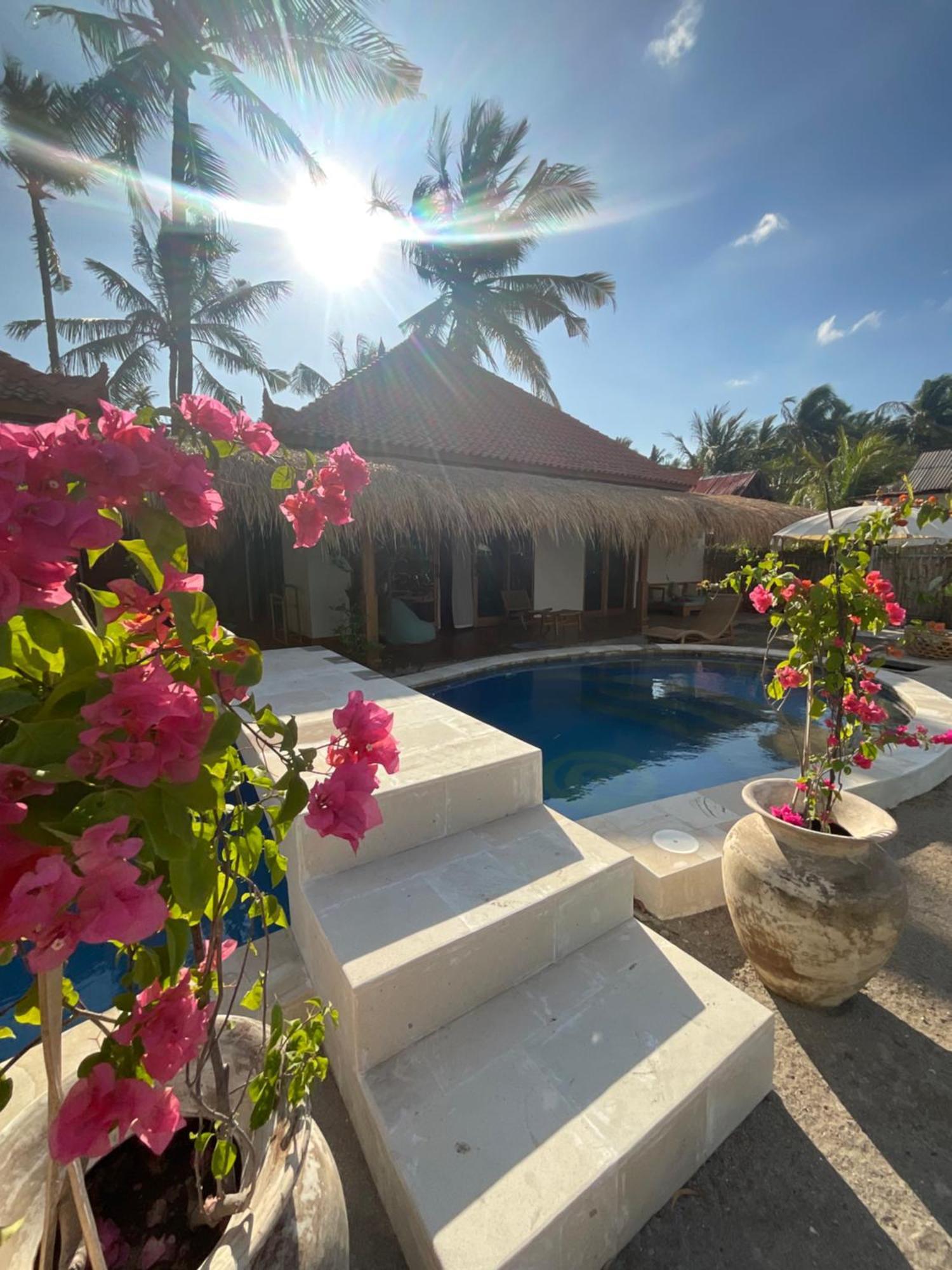 Mandala Beach Healing Rooms Gili Air Esterno foto