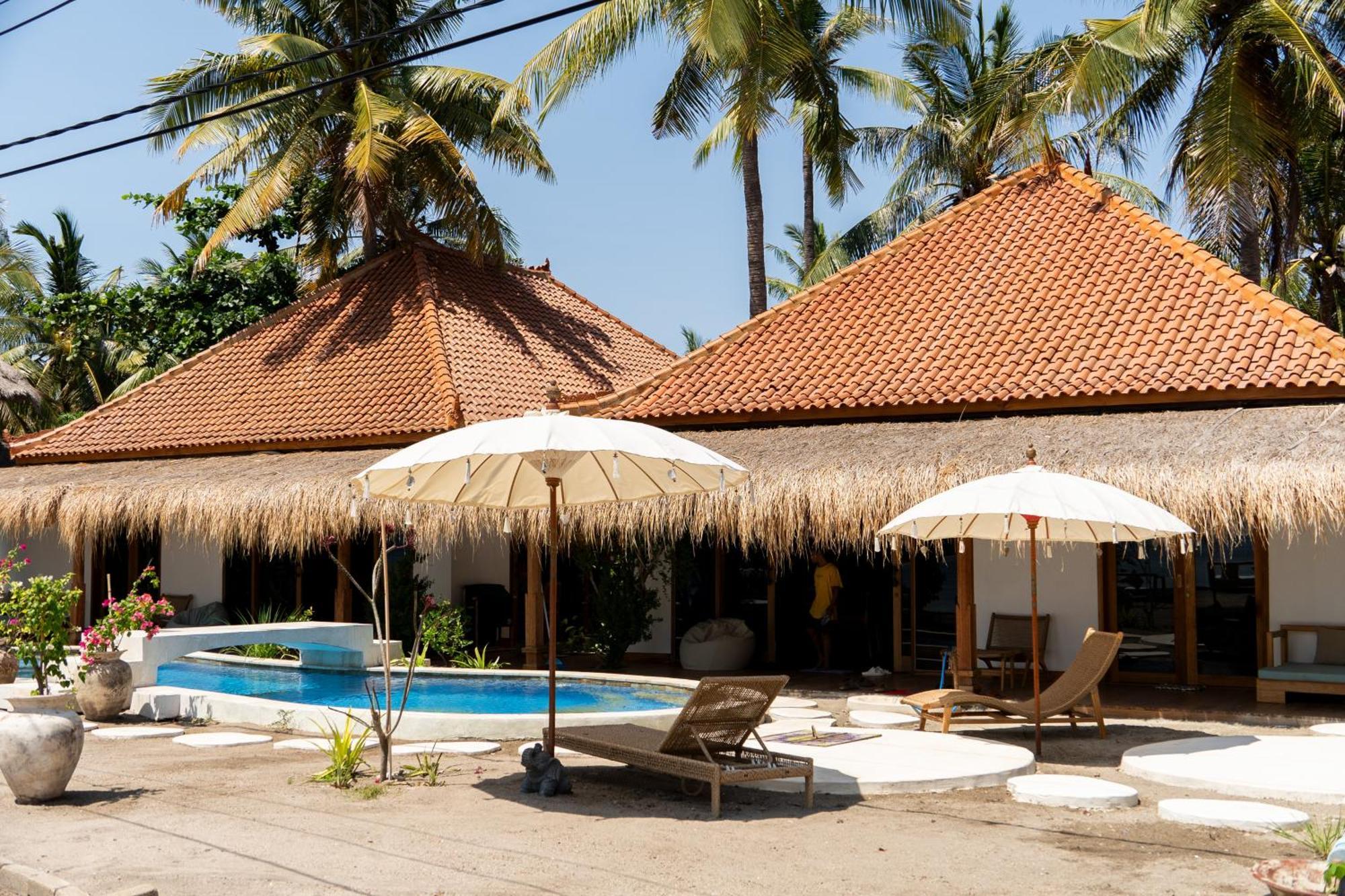 Mandala Beach Healing Rooms Gili Air Esterno foto